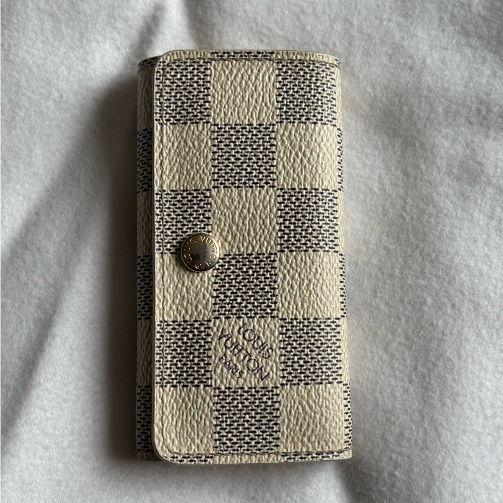 Louis Vuitton Damier Azur Key Holder Wallet